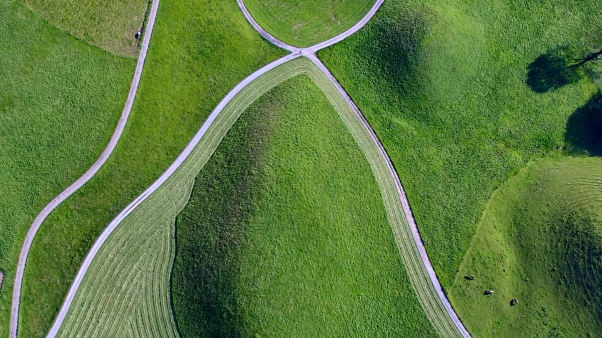 Dron foto agricola